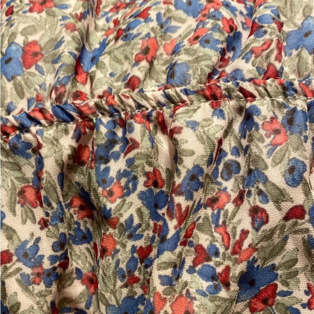 Floral print dress